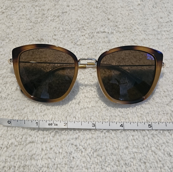 NEW Big Star Brown Sunglasses Retro Cat Eye Neutral Basic Feminine Summer - Picture 8 of 10